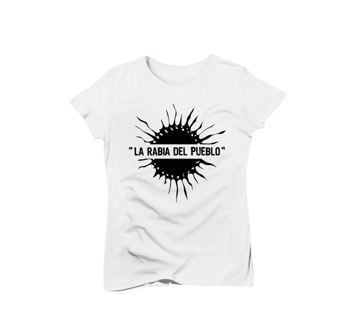 T-shirt femme soleil blanc