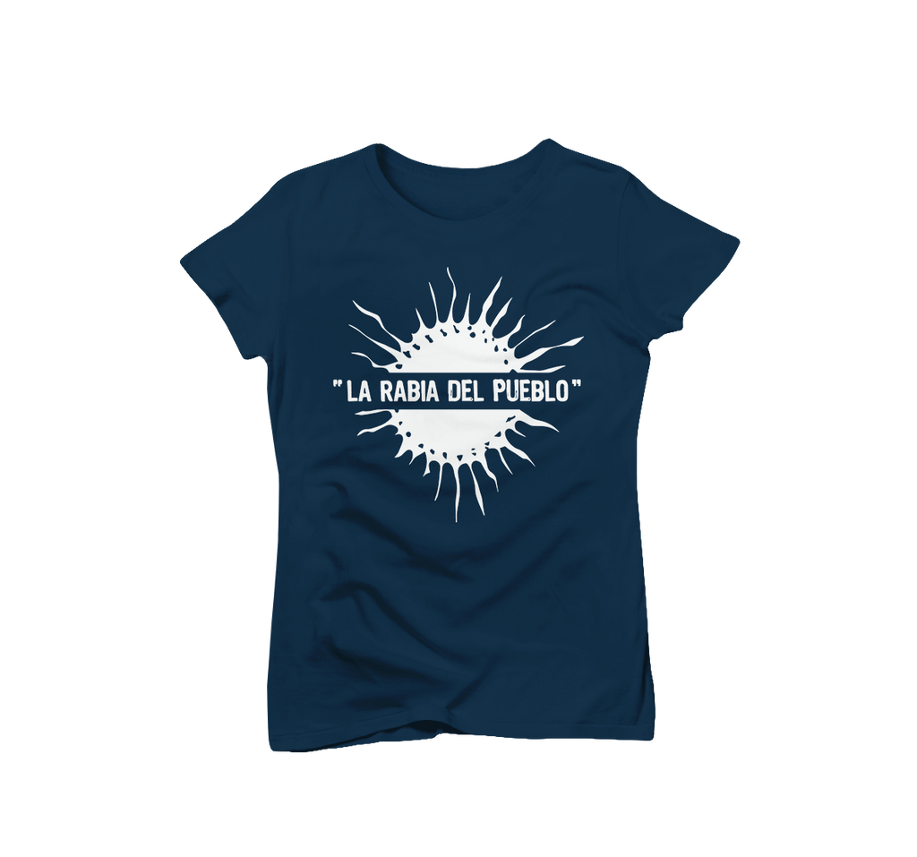 T-shirt femme soleil navy