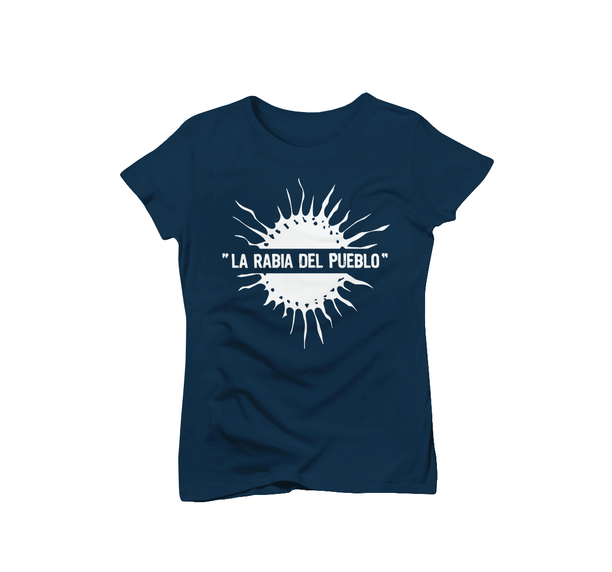 T-shirt femme soleil navy