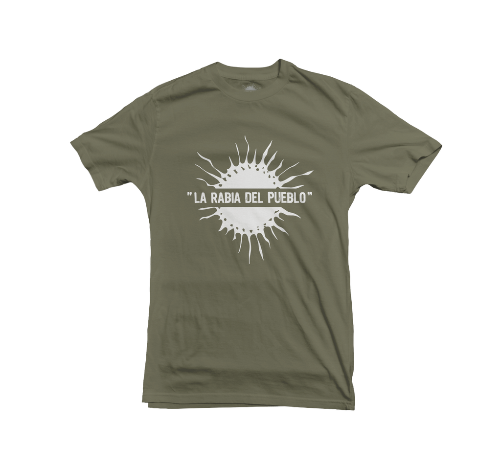 T-shirt homme soleil kaki