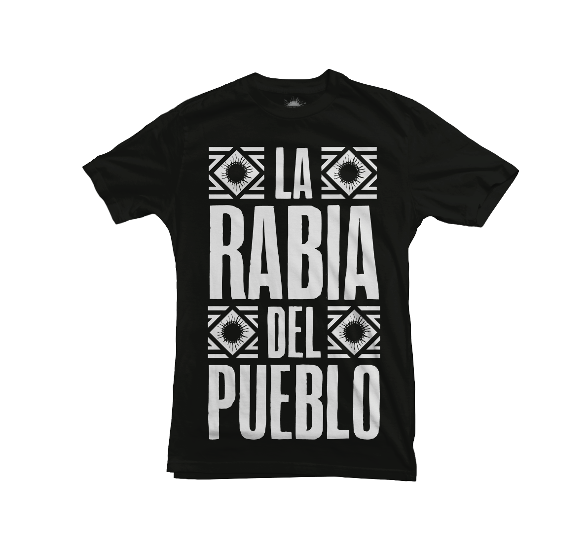 T-shirt homme carré noir