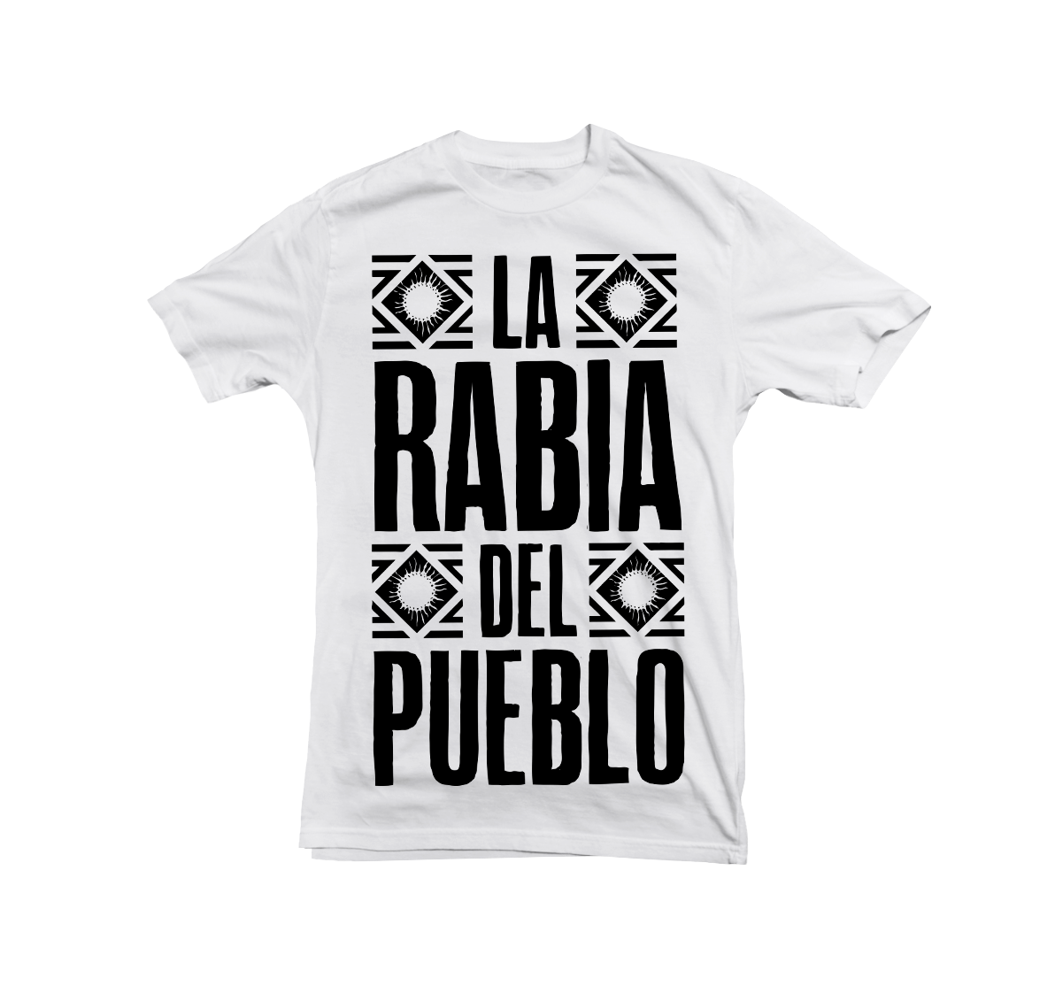T-shirt homme carré Blanc