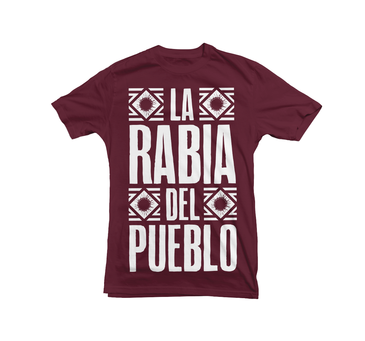 T-shirt homme carré Bordeaux