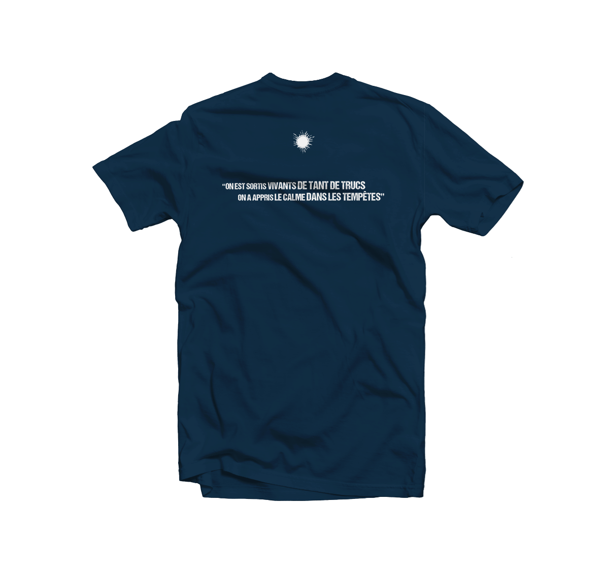 T-shirt homme soleil Navy