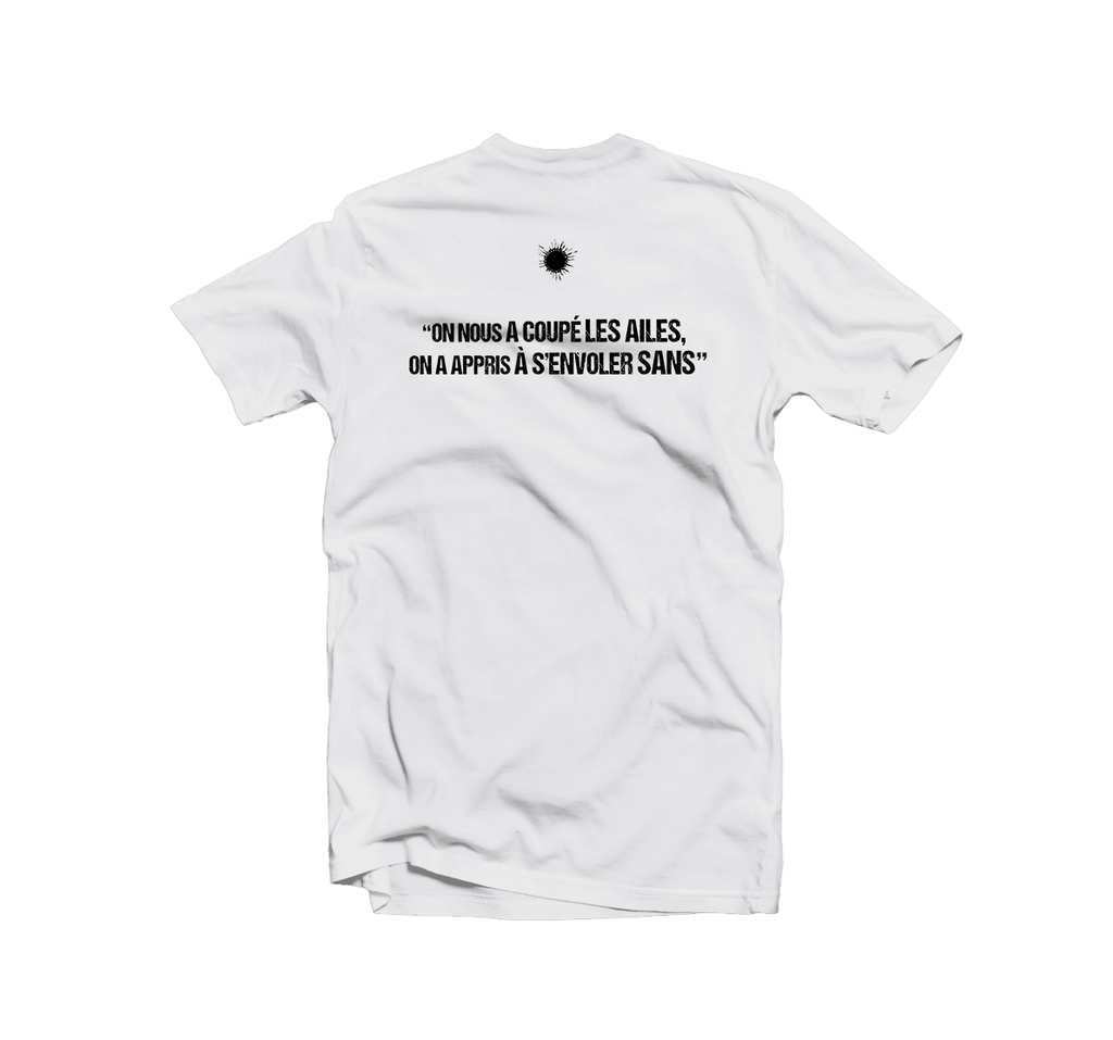 T-shirt homme soleil Blanc