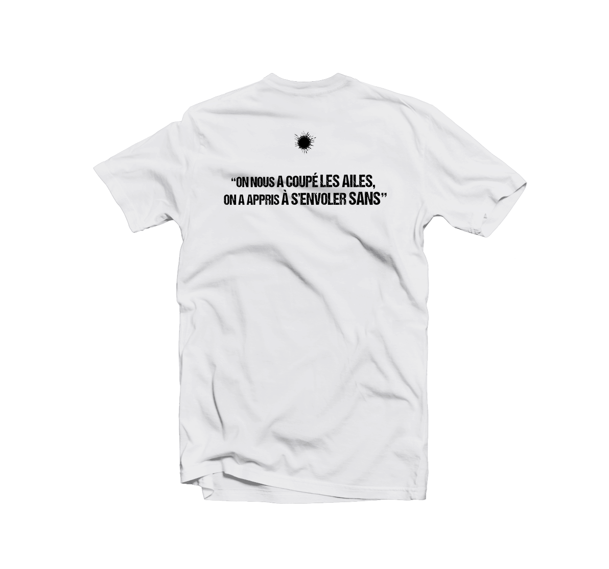 T-shirt homme soleil Blanc
